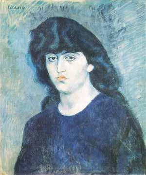 pablo picasso Portrait of Suzanne Bloch